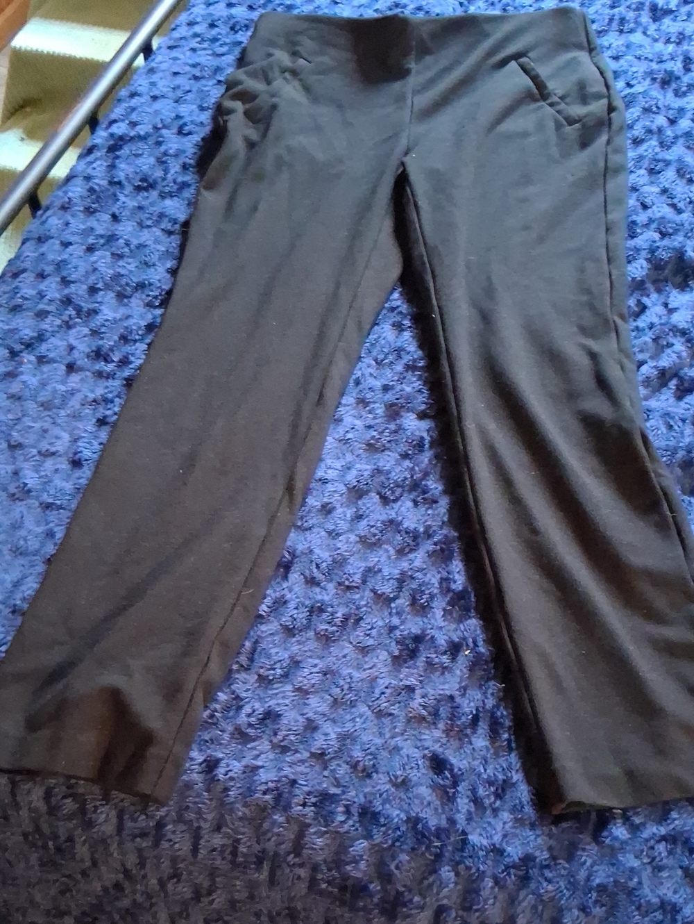 Chico's Black Straight-Leg Pants